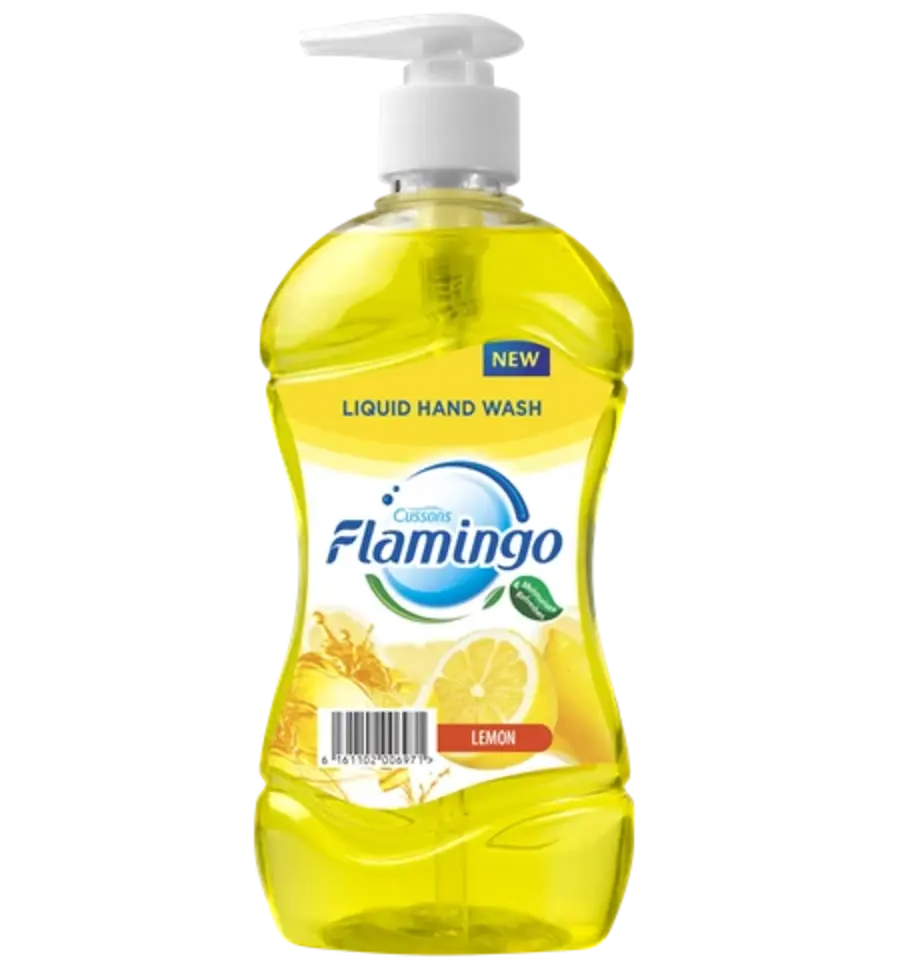 Flamingo Hand Wash Lemon Extract 400 ml